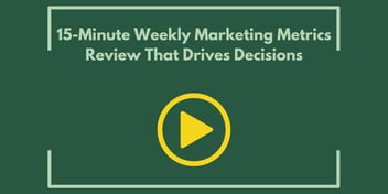 15-Minute Weekly Marketing Metrics Review That Drives Decisions