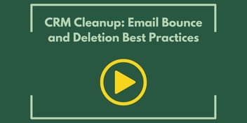 CRM Cleanup: Email Bounce and Deletion Best Practices