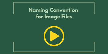 Naming Convention for Image Files