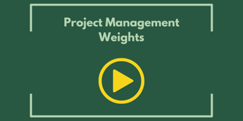 Project Management Weights