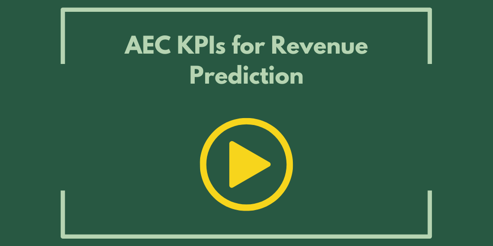 AEC KPIs for Revenue Prediction