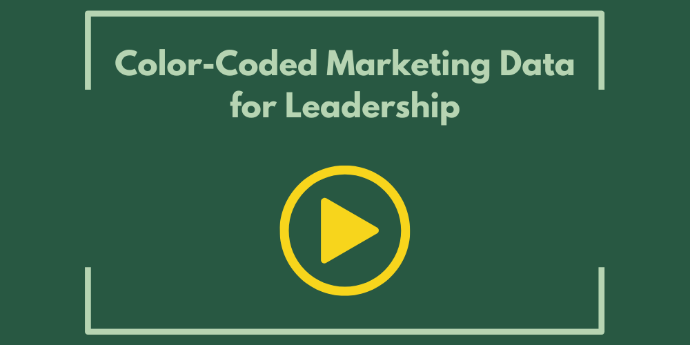 Color-Coded Marketing Data for Leadership