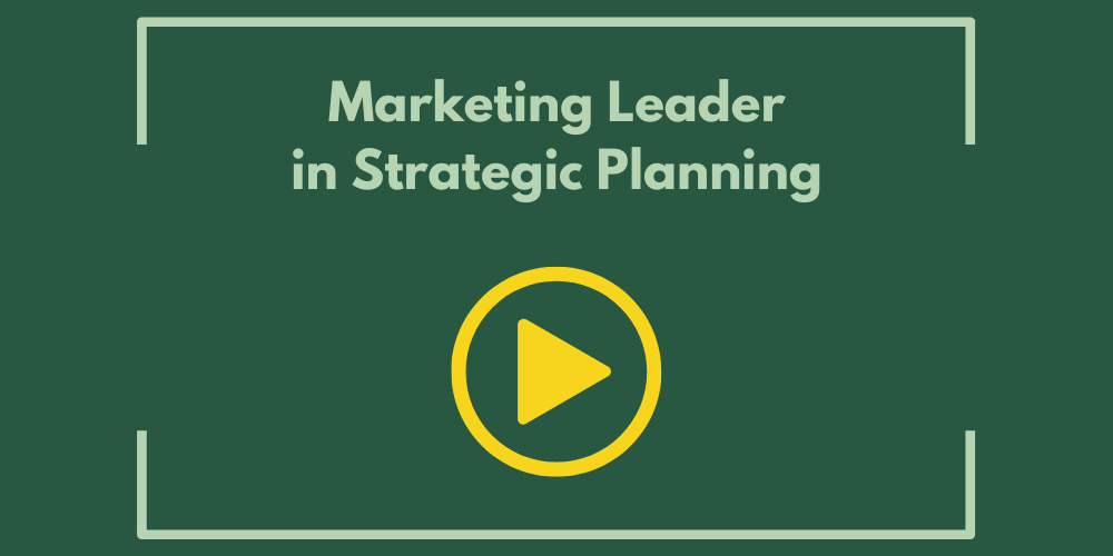 Marketing Leader in Strategic Planning