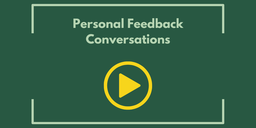 Personal Feedback Conversations