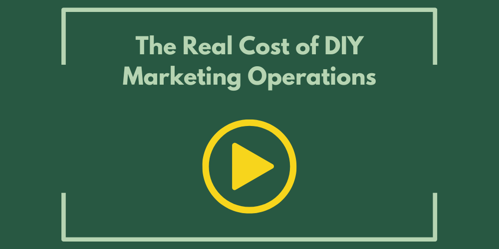 The Real Cost of DIY Marketing Operations